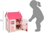 Janod Poppenhuis van hout SNELLE GRATIS LEVERING, Verzenden, Nieuw, Poppenhuis