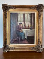 Schilderij (Baert) met kader, Antiek en Kunst, Ophalen