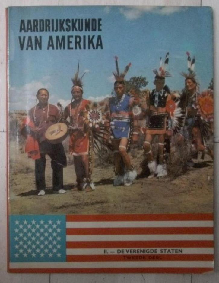 Aardrijkskunde van Amerika - De Verenigde Staten ( 1963 ), Verzamelen, Foto's en Prenten, Ophalen of Verzenden