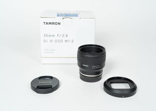 Tamron 35mm f/2.8 DI III OSD Macro 1:2 - Sony E-mount, Audio, Tv en Foto, Foto | Lenzen en Objectieven, Zo goed als nieuw, Standaardlens
