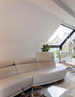 Italiaans design zeer zacht leder! Super comfortabel zitten!, Huis en Inrichting, Ophalen, Zo goed als nieuw