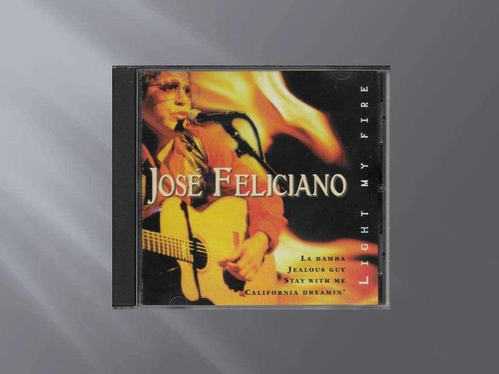 José Feliciano — Allume mon feu, CD & DVD, CD | Pop, Comme neuf, 1980 à 2000, Enlèvement ou Envoi