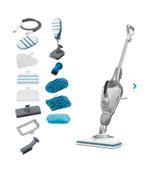 Black & Decker 1600W Steam-mop 15 accessoires, Ophalen, Zo goed als nieuw