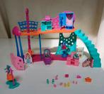 Polly Pocket schoonheidssalon en kleedkamer. Talrijke toegan, Ophalen of Verzenden, Zo goed als nieuw, Accessoires