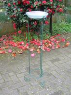 Plantenstaander met schaal, Tuin en Terras, Ophalen of Verzenden, Zo goed als nieuw, Metaal, Tuin