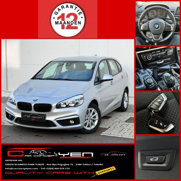 BMW 218i Active Tourer*Autom.Clim*Cruise.Control*58.000km!!, Auto's, BMW, Bedrijf, Te koop, 2 Reeks Active Tourer, Airbags, Airconditioning