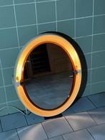 2 verlichte ovale spiegels Allibert"Space age" retro-vintage, Huis en Inrichting, Badkamer | Badkamermeubels, Ophalen, Gebruikt