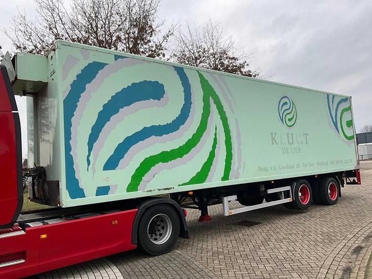 1996 Pacton THS232 Oplegger, Auto's, Vrachtwagens, Bedrijf, Aanhangers en Opleggers, Overige brandstoffen