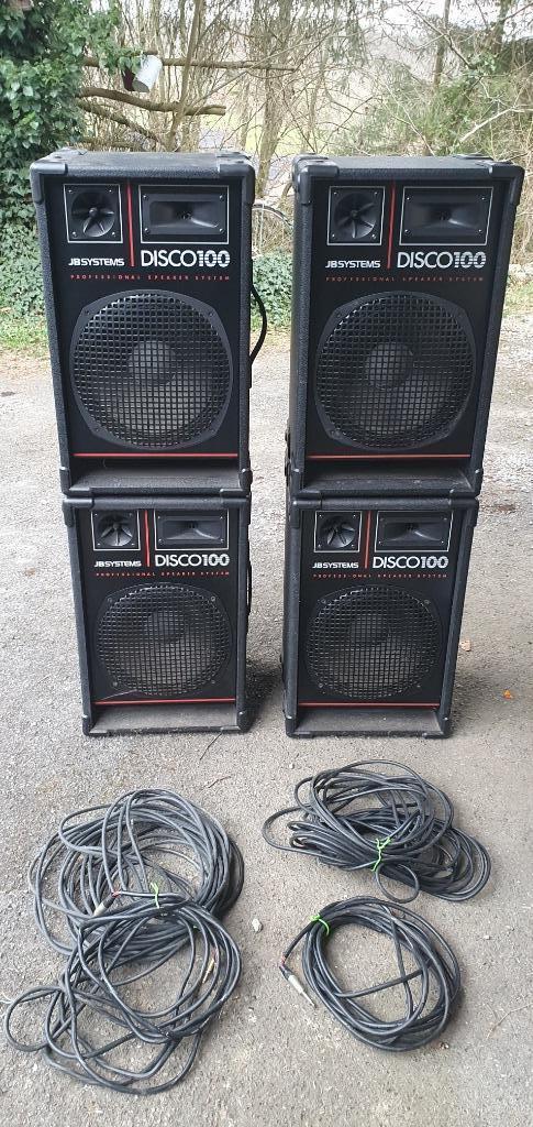 JBSystems PA-luidsprekers, Muziek en Instrumenten, Versterkers | Keyboard, Monitor en PA, Gebruikt, P.A., Minder dan 500 watt
