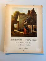 Kunstboek Rembrandt - Franz Hals, Boeken, Ophalen of Verzenden