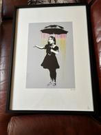 Banksy met certificaat, Antiek en Kunst, Kunst | Litho's en Zeefdrukken, Ophalen of Verzenden