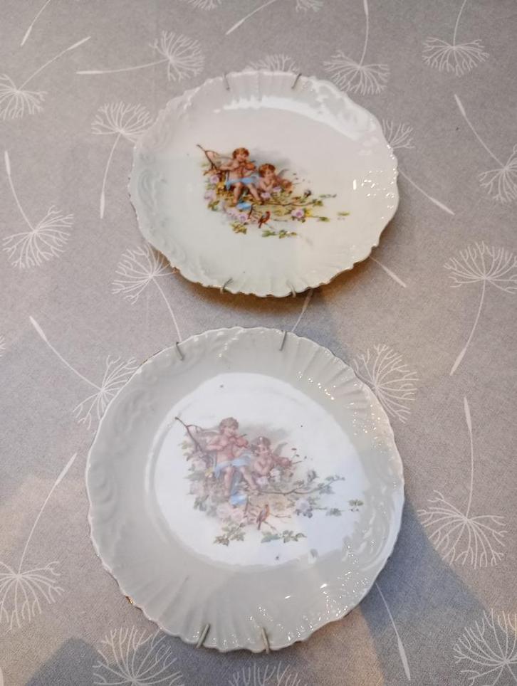 Assiettes décoratives porcelaine, Antiquités & Art, Antiquités | Assiettes décoratives & Carrelages, Enlèvement ou Envoi