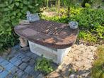 Stenen tafel tuin, Tuin en Terras, Ophalen, Gebruikt