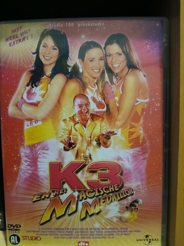 DVD van K3 (Originele bezetting!! en DVD M-kids live en meer, Cd's en Dvd's, Dvd's | Kinderen en Jeugd, Zo goed als nieuw, Film