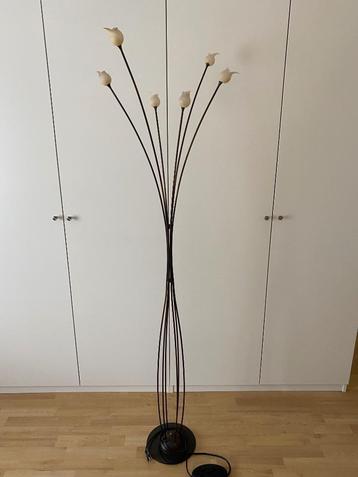 Staanlamp rustiek - VERLAAGDE PRIJS, Rustiek, Comme neuf, Métal, 150 à 200 cm