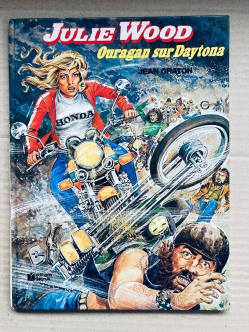 Julie Wood  # 2 Ouragan sur Daytona chez Fleurus  E.O. 1980, Boeken, Stripverhalen, Gelezen, Eén stripboek, Ophalen of Verzenden