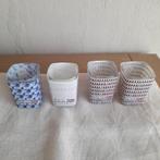 4 theelichtjes Fashion Coke Flight - design. ( lot)., Verzamelen, Ophalen of Verzenden, Overige typen