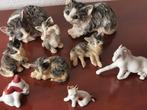 Lot de petites figurines chats à donner, Comme neuf, Cheval, Enlèvement ou Envoi