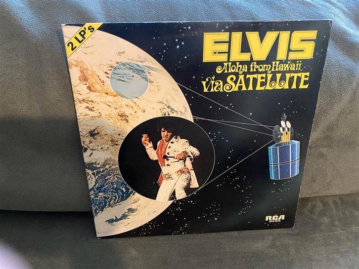 Elvis Presley aloha from hawaii via satellite dubbel lp [428, Cd's en Dvd's, Vinyl | Pop, Zo goed als nieuw, Verzenden