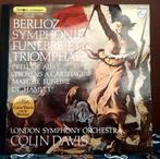 LP BERLIOZ 'SYMPHONIE FUNEBRE ET TRIOMPHALE' (DAVIS), CD & DVD, Vinyles | Classique, Chant, Comme neuf, 12 pouces, Romantique