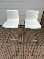 Hoge witte krukken Ikea in zeer goede staat, Huis en Inrichting, Ophalen, Zo goed als nieuw