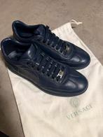 versace schoenen sneakers Heren maat 40 Blauw, Blauw, Ophalen of Verzenden, Sneakers, Gedragen
