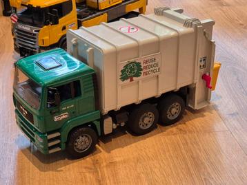 Camion à ordures MAN Bruder, Enlèvement ou Envoi, Comme neuf