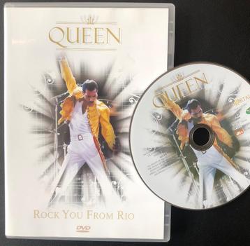 QUEEN - Rock you from Rio (DVD), À partir de 16 ans, Enlèvement ou Envoi, Comme neuf, Musique et Concerts