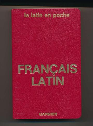 Dictionnaires de poche Latin/Français et Français/Latin beschikbaar voor biedingen