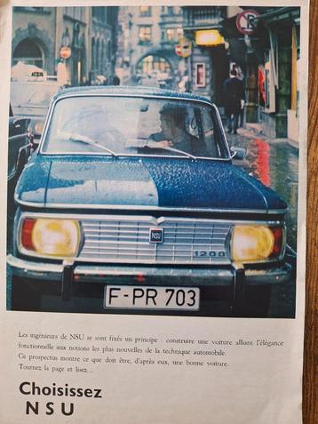 NSU  gamma  1971, Enlèvement ou Envoi, Utilisé, Autres marques