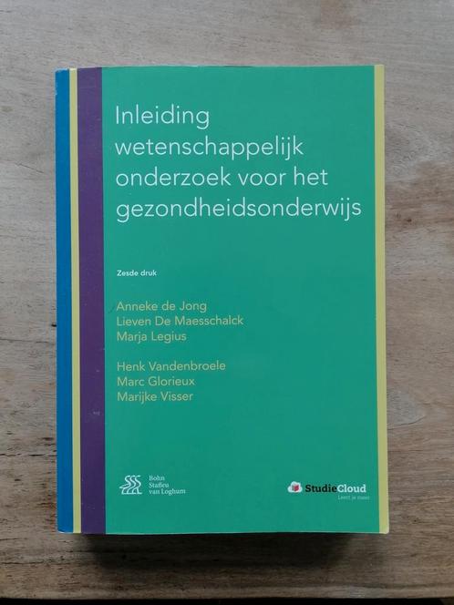 Inleiding wetenschappelijk onderzoek voor het gezondheidsond, Boeken, Wetenschap, Gelezen, Ophalen of Verzenden