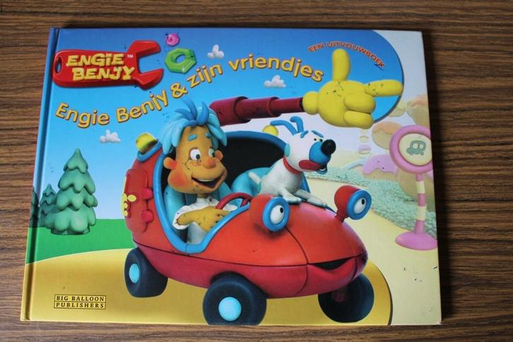 Uitvouwboek Engie Benjy & zijn vriendjes, Boeken, Kinderboeken | Baby's en Peuters, Gelezen, 3 tot 4 jaar, Uitklap-, Voel- of Ontdekboek