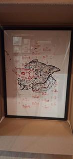 Duvel Ness kader hond, Verzamelen, Ophalen, Nieuw, Reclamebord, Plaat of Schild, Duvel