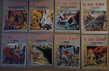  De Rode Ridder gekleurde reeks 8 strips beschikbaar voor biedingen