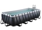 EXIT Black Leather zwembad - 540 x 250 x 100 cm, Kinderen en Baby's, Speelgoed | Buiten | Los speelgoed, Ophalen, Zo goed als nieuw