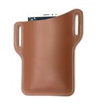 Telefoonhouder Telefoonholster Riemhouder Heuptas - - Bruin, Ophalen of Verzenden, Nieuw
