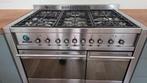 Smeg cuisinière gaz 6 foyers inox, Elektronische apparatuur, Fornuizen, Ophalen, Gebruikt, 60 cm of meer, Grill