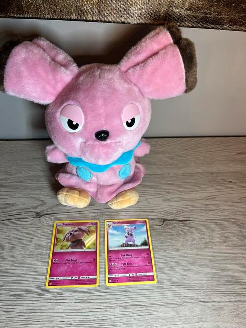 Pokemon, Kinderen en Baby's, Speelgoed | Knuffels en Pluche, Gebruikt, Hond, Ophalen of Verzenden