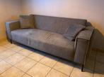 3- zit donkergrijs, Huis en Inrichting, Zetels | Zetels, Ophalen, Driepersoons, 75 tot 100 cm, Zo goed als nieuw