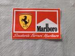 Sticker Ferrari Marlboro, Ophalen of Verzenden, Zo goed als nieuw