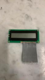 LCD-scherm 16x1 tekens zwart-wit Agena AA16102, Gebruikt