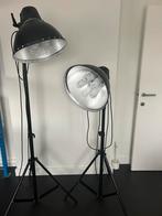 Twee statief lampen voor fotografie, Lamp of Flitsset, Zo goed als nieuw, Ophalen