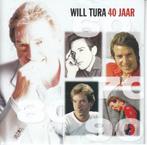 40 jaar Will tura op 4 CD's (60's, 70's, 80's & 90's), Verzenden, Pop