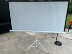 Projectorscherm en projector, Ophalen, Zo goed als nieuw