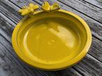 Zware drinkschaal, geemailleerde terracotta, Tuin en Terras, Ophalen of Verzenden