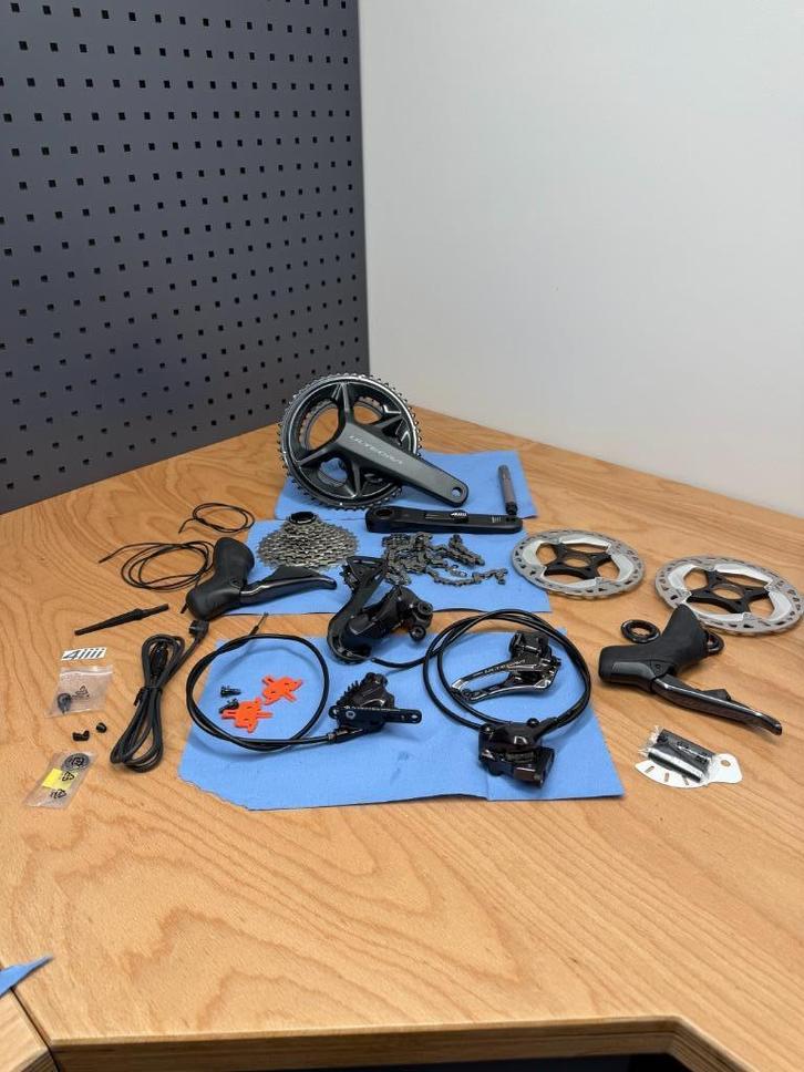 Shimano Ultegra Di2 2x12 4iii Powermeter, Fietsen en Brommers, Fietsonderdelen, Nieuw, Racefiets, Derailleur of Ketting, Ophalen of Verzenden