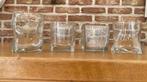 Whisky glazen 4 stuk voor 6€, Ophalen of Verzenden, Zo goed als nieuw