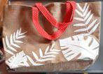 Sac pour la plage en toile de coton vichy, Handtassen en Accessoires, Tassen | Damestassen, Ophalen of Verzenden, Nieuw, Oranje