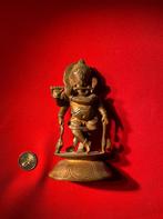 éléphant qui joue de la flûte en métal . divinité, Antiquités & Art