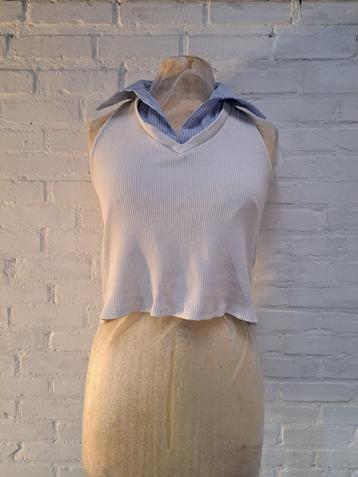 crop top met klassieke look beschikbaar voor biedingen